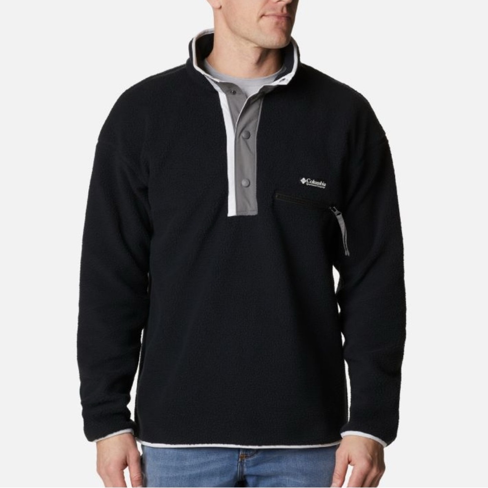 MEN’S COLUMBIA SPORTSWEAR HELVETIA HALF SNAP FLEECE PULLOVER